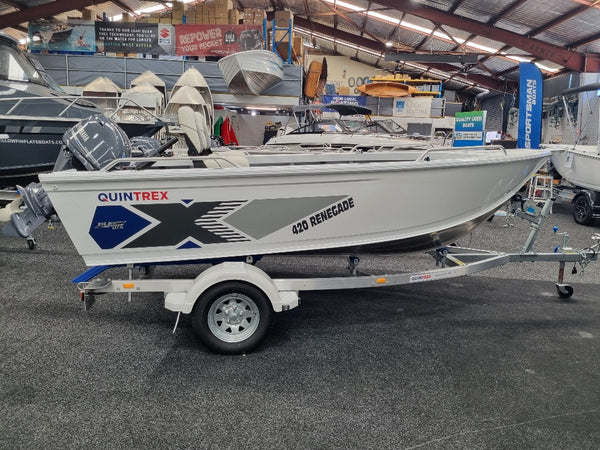 Quintrex 420 Renegade TS with 40hp Yamaha