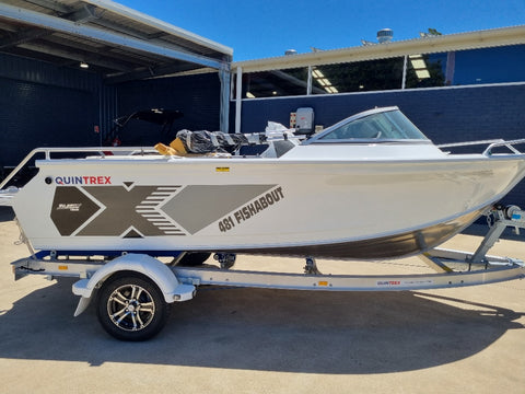 Quintrex 481 Fishabout with 70hp Yamaha