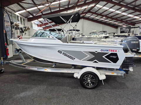 Quintrex 450 Fishabout with 60hp Yamaha