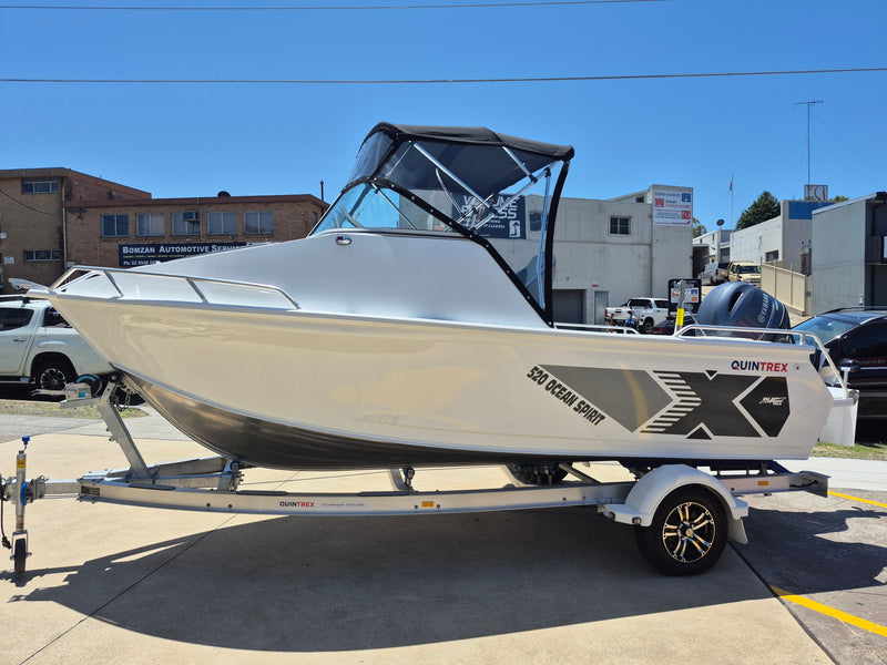Quintrex 520 Ocean Spirit with 90hp Yamaha