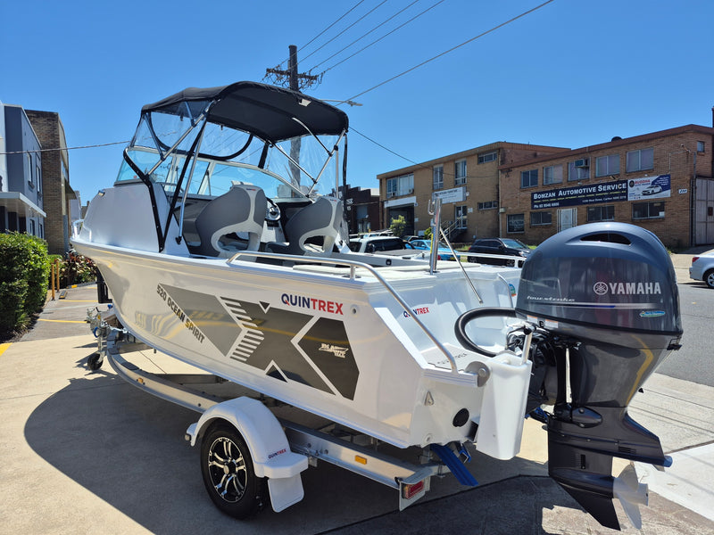 Quintrex 520 Ocean Spirit with 90hp Yamaha