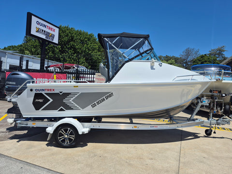 Quintrex 520 Ocean Spirit with 90hp Yamaha