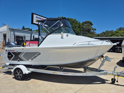 Quintrex 520 Ocean Spirit with 90hp Yamaha