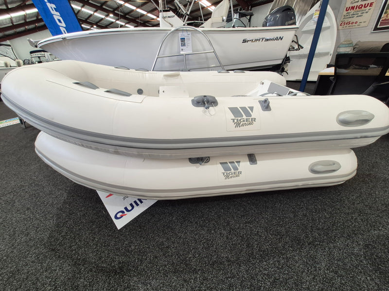 Tiger Marine Fibreglass RIBS - Only 4 available in 3 sizes