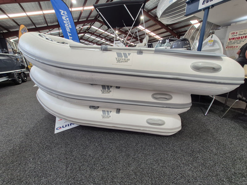 Tiger Marine Fibreglass RIBS - Only 4 available in 3 sizes
