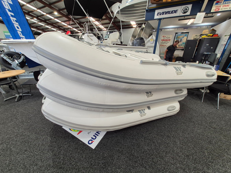 Tiger Marine Fibreglass RIBS - Only 4 available in 3 sizes
