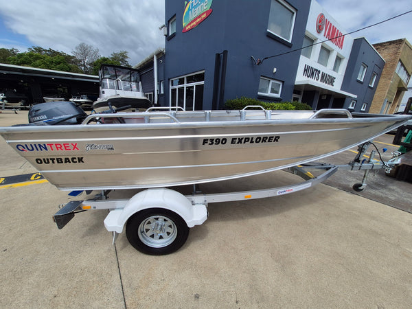 Quintrex 390 Outback Explorer with 25hp Yamaha