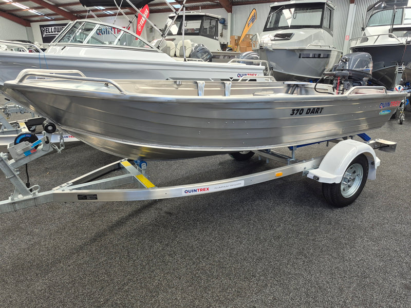 Quintrex 370 Dart with 20hp Yamaha