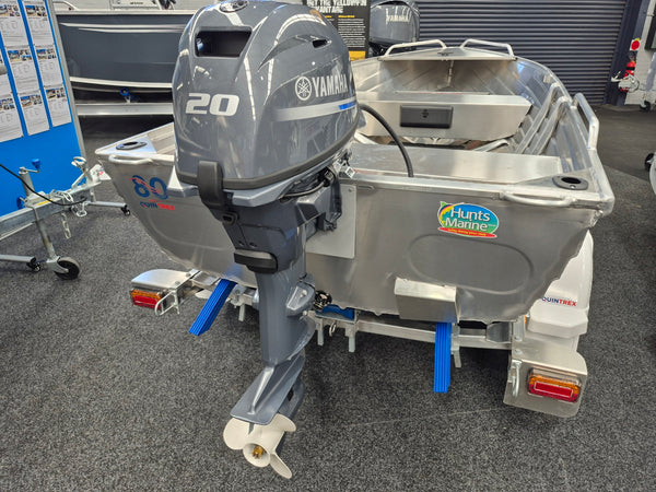 Quintrex 370 Dart with 20hp Yamaha