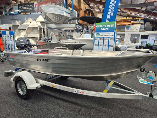 Quintrex 370 Dart with 20hp Yamaha