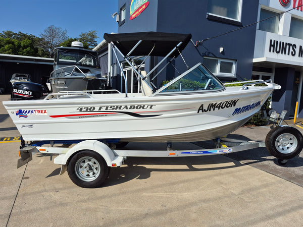 Quintrex 430 Fishabout