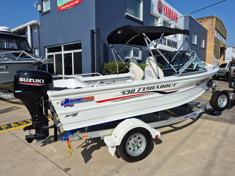 Quintrex 430 Fishabout