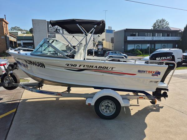 Quintrex 430 Fishabout