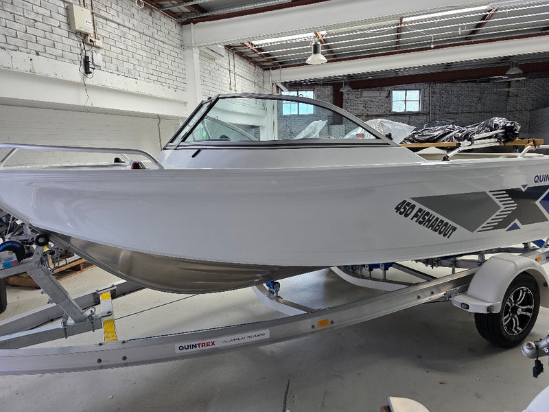 Quintrex 450 Fishabout with 60hp Yamaha