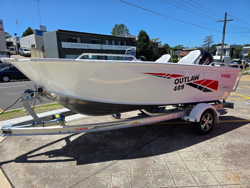 Stacer 469 Outlaw SC with 75hp Mercury