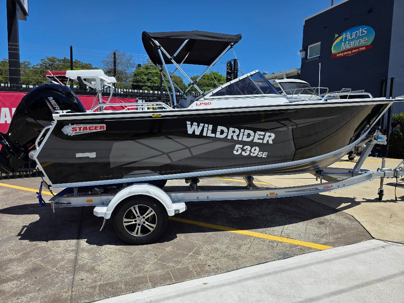 Stacer 539 WildRider with 135hp Mercury