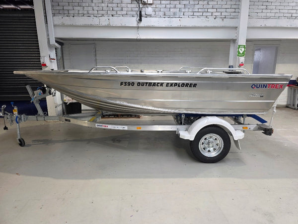 Quintrex 390 Outback Explorer with 25hp Yamaha