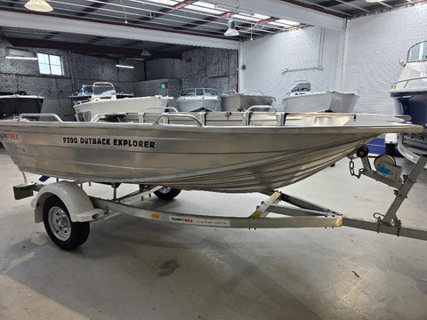 Quintrex 390 Outback Explorer with 25hp Yamaha