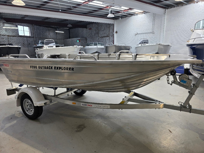 Quintrex 390 Outback Explorer with 25hp Yamaha