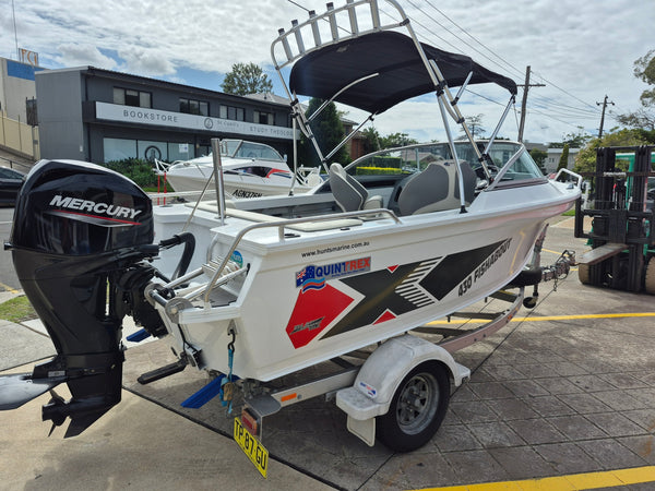 Quintrex 430 Fishabout