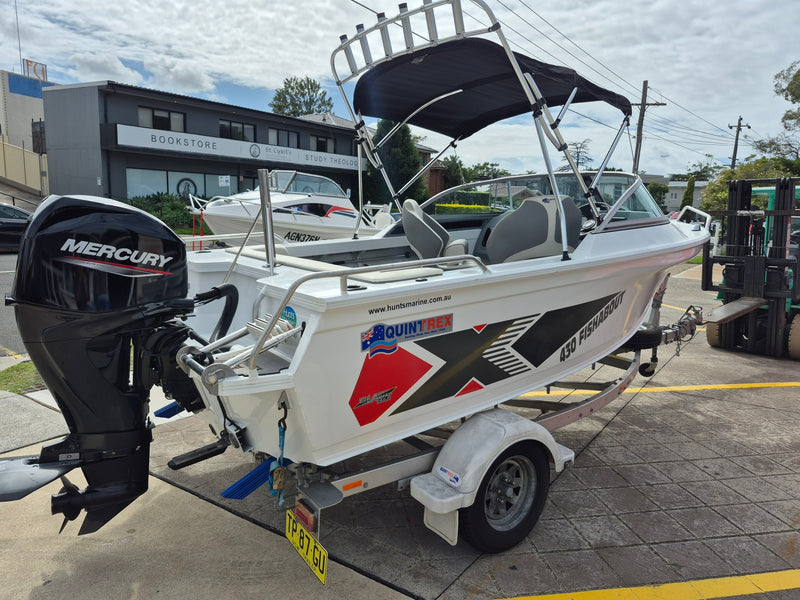 Quintrex 430 Fishabout