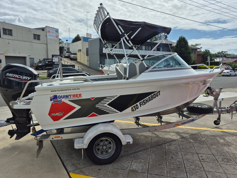 Quintrex 430 Fishabout