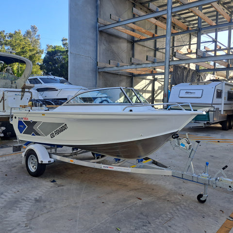 Quintrex 430 Fishabout with 60hp Yamaha