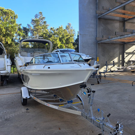 Quintrex 430 Fishabout with 60hp Yamaha