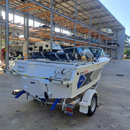 Quintrex 430 Fishabout with 60hp Yamaha