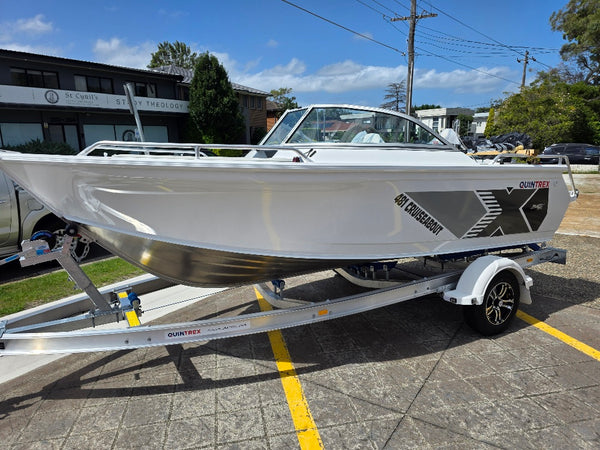 Quintrex 481 Cruiseabout with 70hp Yamaha
