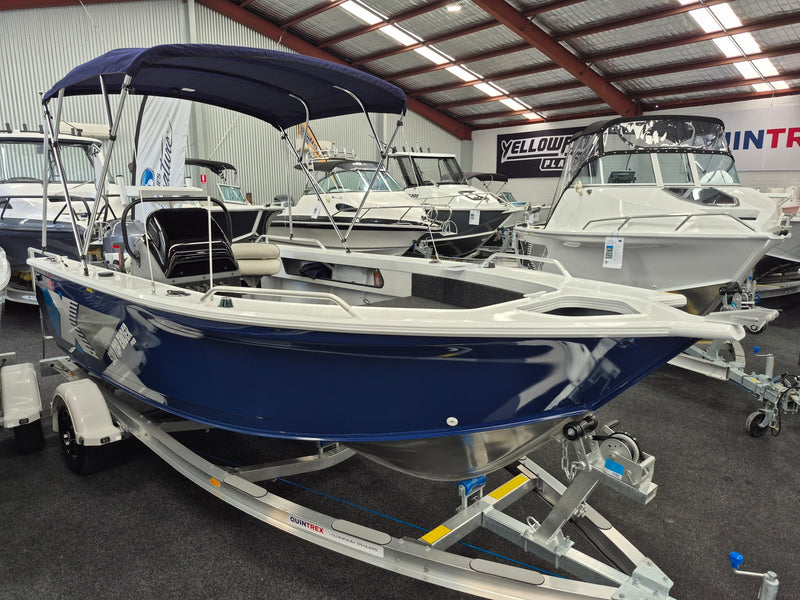 Quintrex 500 Topender PRO with 90hp Yamaha