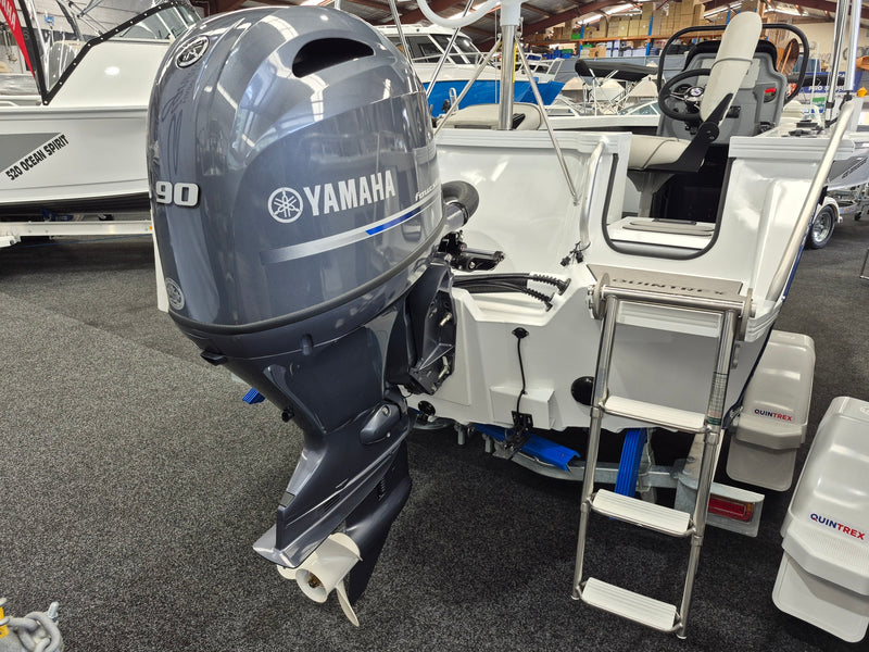 Quintrex 500 Topender PRO with 90hp Yamaha