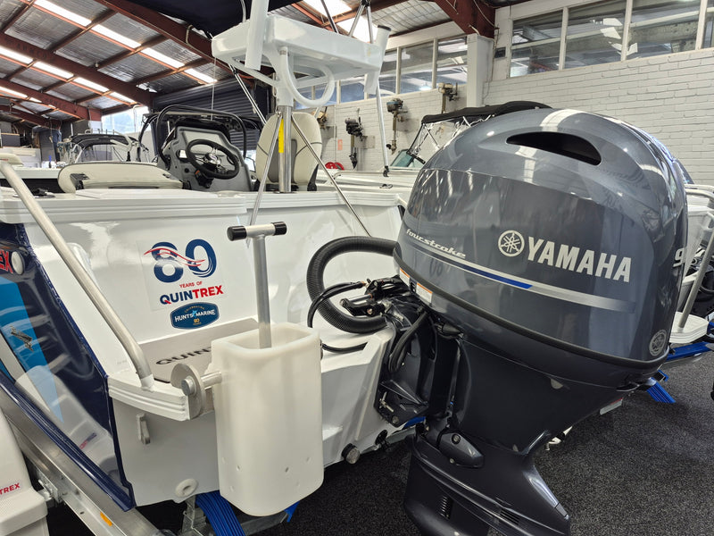 Quintrex 500 Topender PRO with 90hp Yamaha