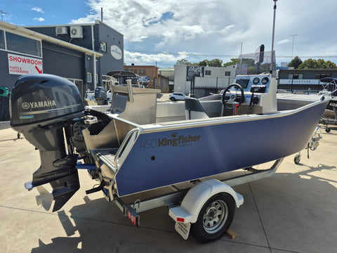 Kingfisher 450 Side Console with 70hp Yamaha - FANTASTIC 5 PROMO