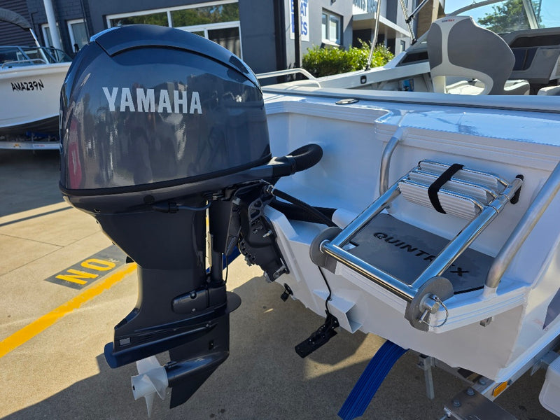 Quintrex 430 Fishabout with 60hp Yamaha