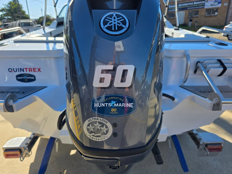 Quintrex 430 Fishabout with 60hp Yamaha