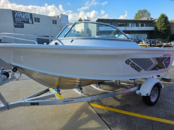 Quintrex 430 Fishabout with 60hp Yamaha