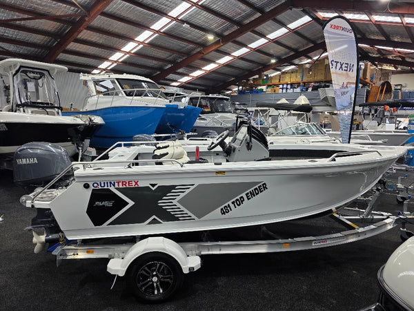 Quintrex 481 Top Ender with 70hp Yamaha