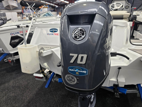 Quintrex 481 Top Ender with 70hp Yamaha