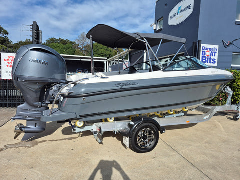Haines Signature 550BR with 150hp Yamaha
