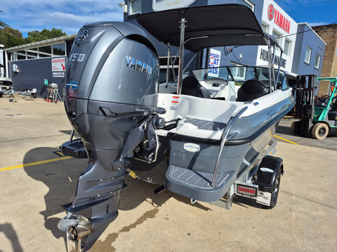 Haines Signature 550BR with 150hp Yamaha
