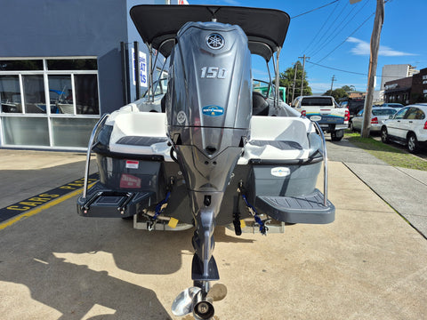 Haines Signature 550BR with 150hp Yamaha