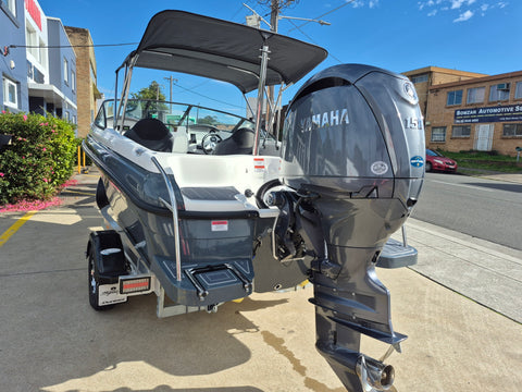 Haines Signature 550BR with 150hp Yamaha