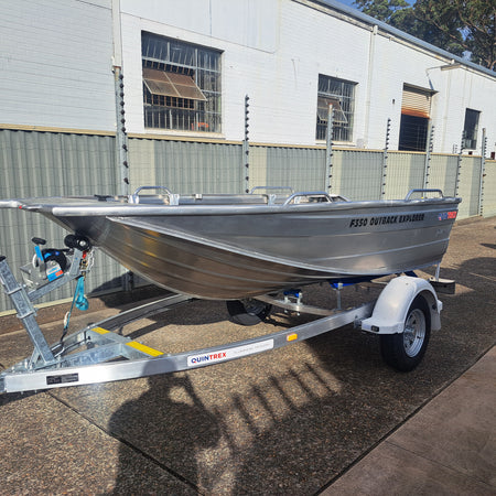 Quintrex 350 Outback Explorer with 15hp Yamaha