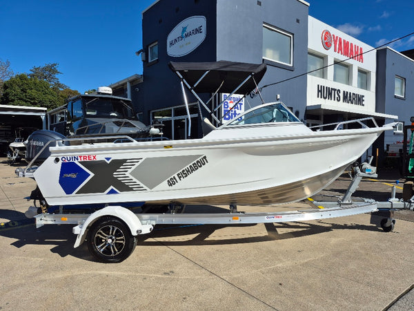 Quintrex 481 Fishabout with 70hp Yamaha