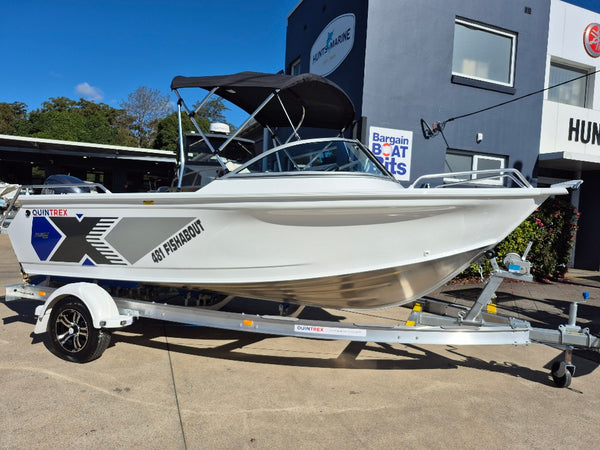 Quintrex 481 Fishabout with 70hp Yamaha