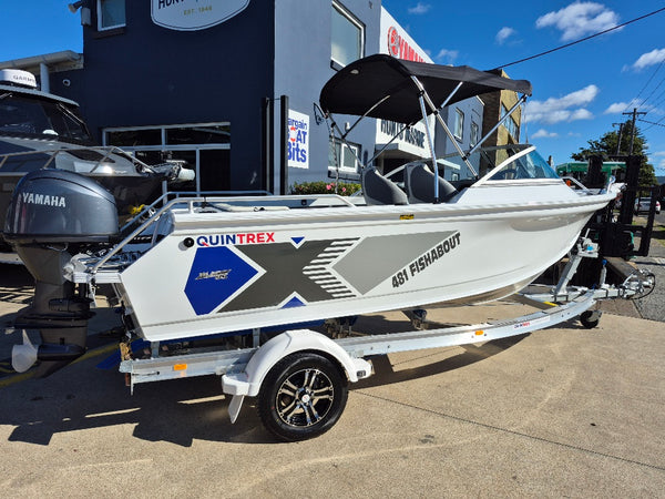 Quintrex 481 Fishabout with 70hp Yamaha