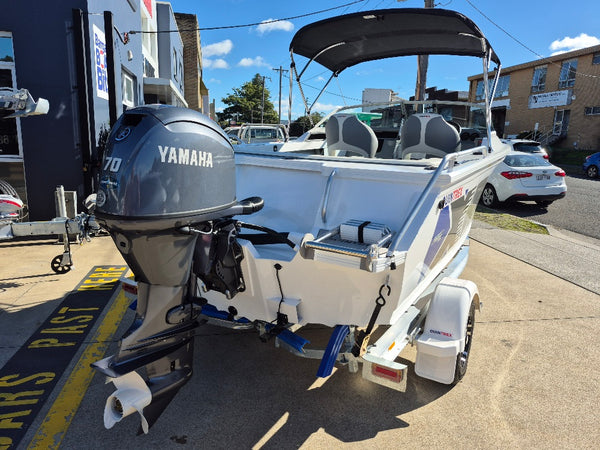 Quintrex 481 Fishabout with 70hp Yamaha