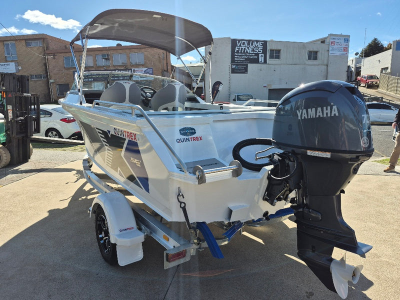 Quintrex 481 Fishabout with 70hp Yamaha
