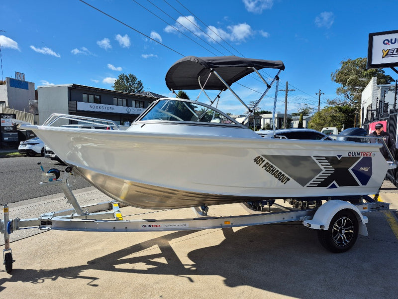 Quintrex 481 Fishabout with 70hp Yamaha